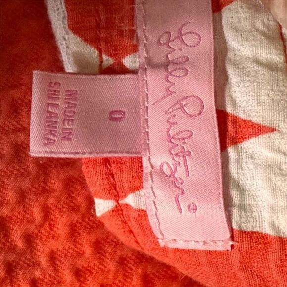 Lilly‎ Pulitzer Liza Shorts Size 0 Nautical Rope Print - Picture 3 of 3